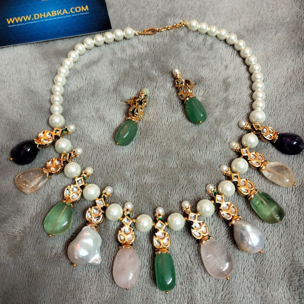Luxury Kundan Jewellery Set
