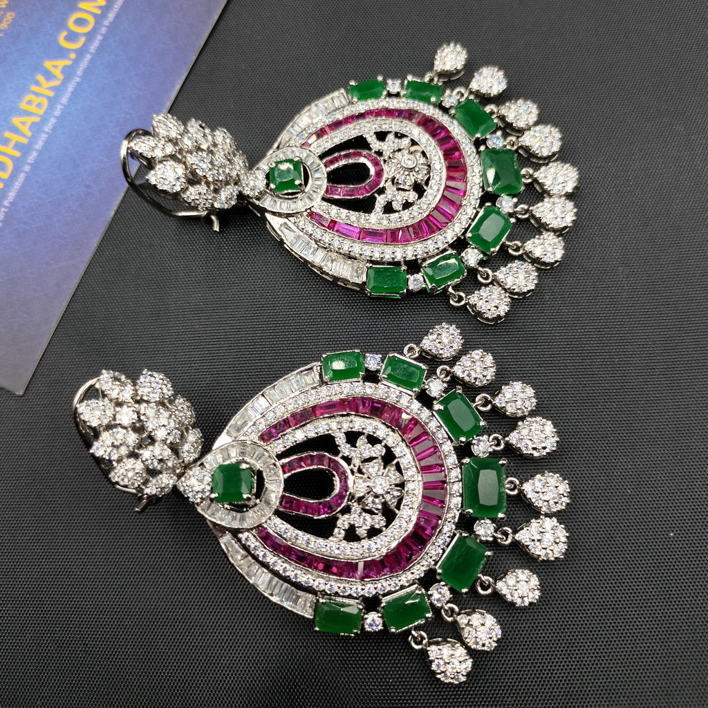 Luxury 925 Sterling Silver Designer Earrings