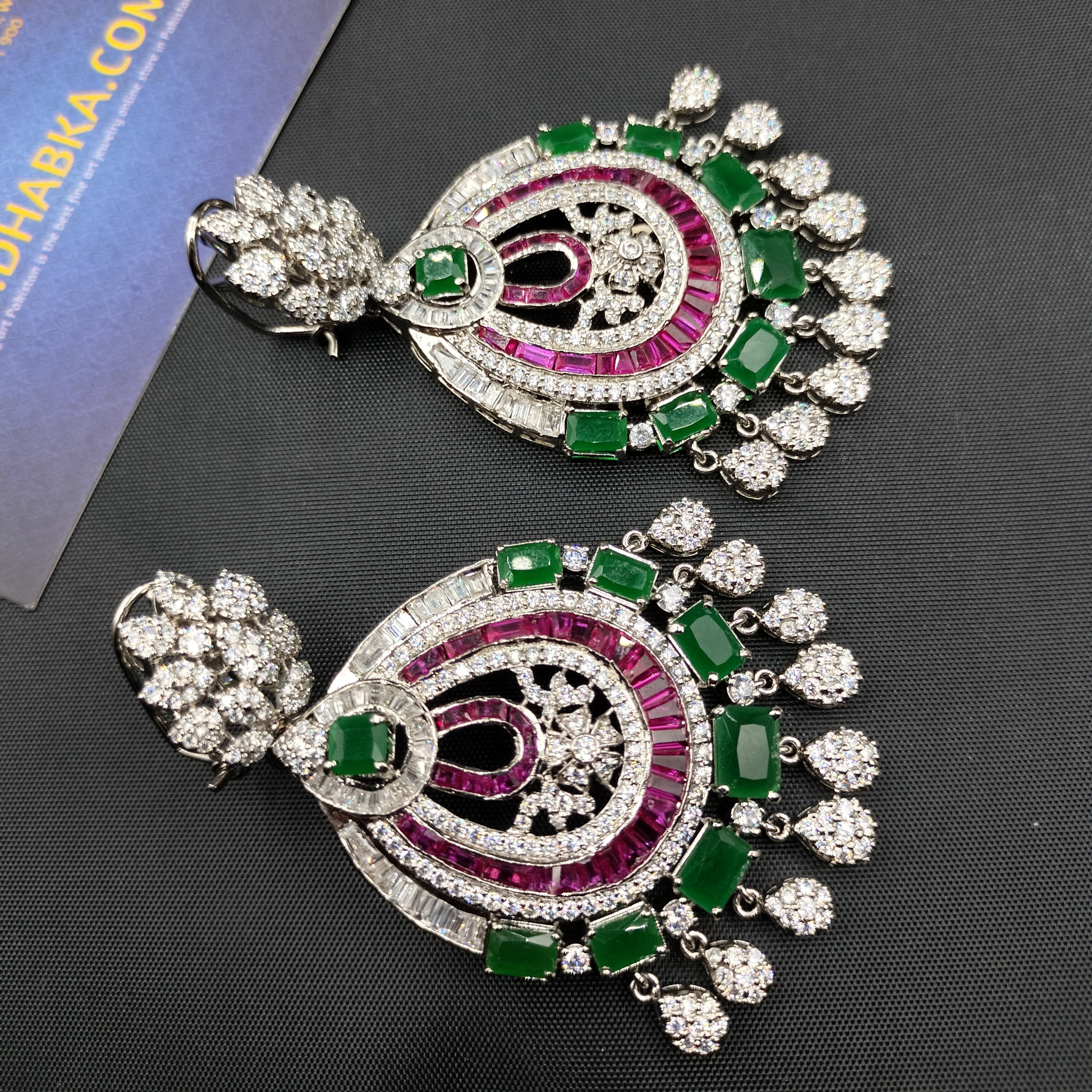 Luxury 925 Sterling Silver Designer Earrings