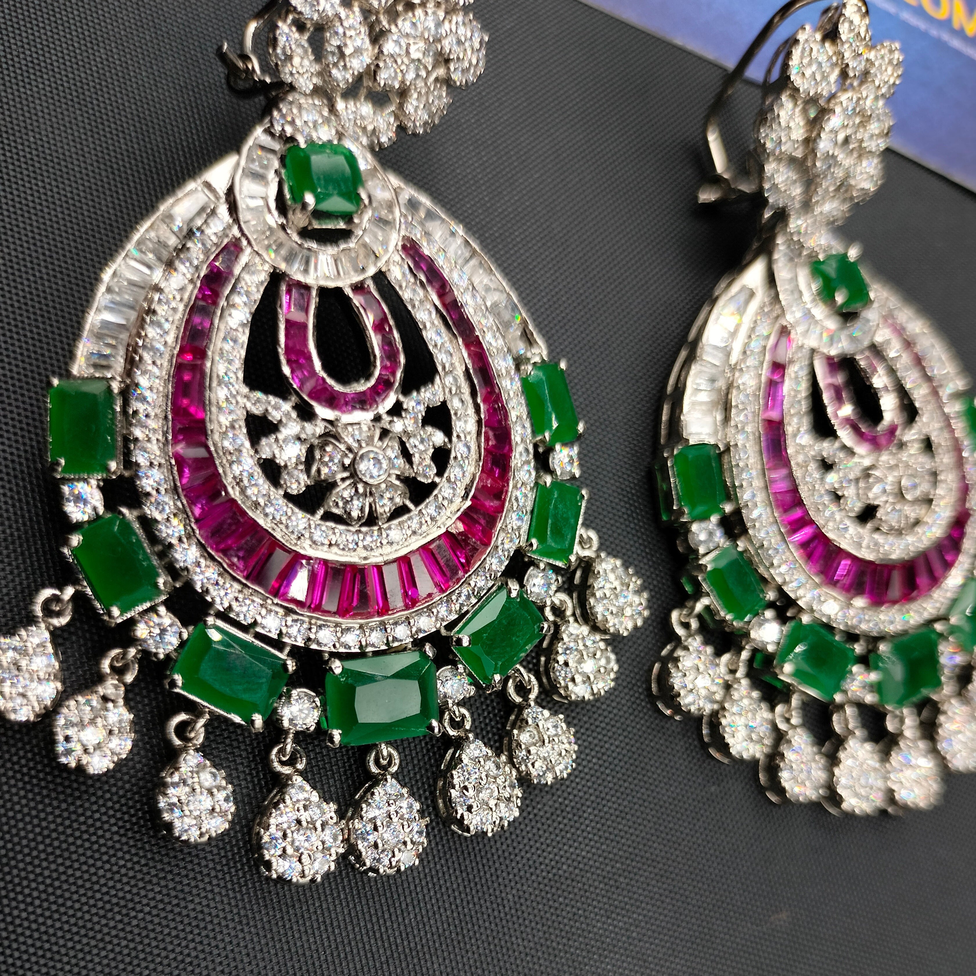 Luxury 925 Sterling Silver Designer Earrings