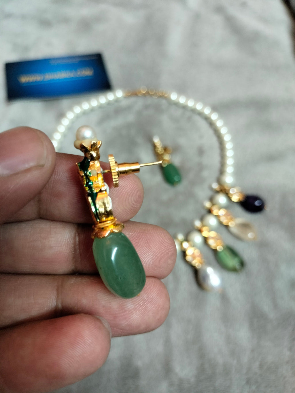 Luxury Kundan Jewellery Set