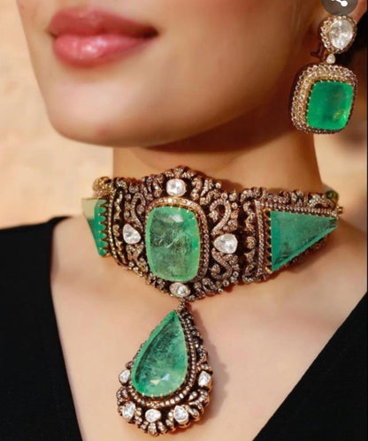 Doublet Stone Choker Prebooking India