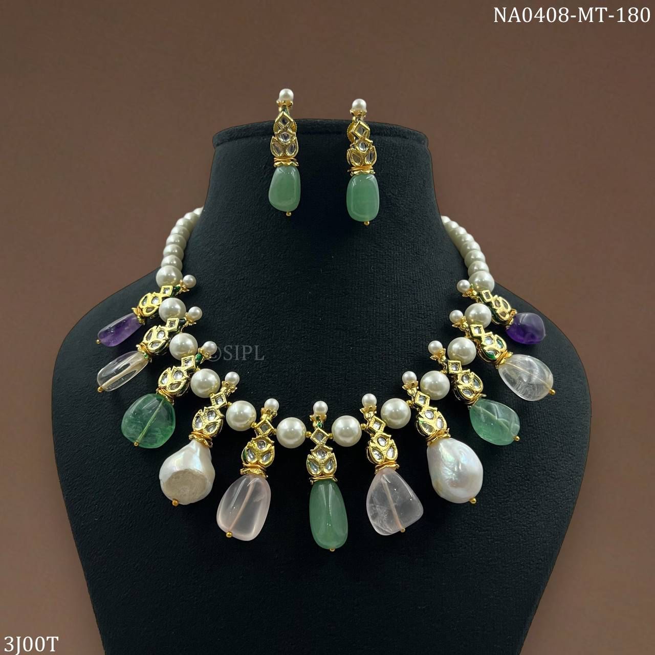 Luxury Kundan Jewellery Set
